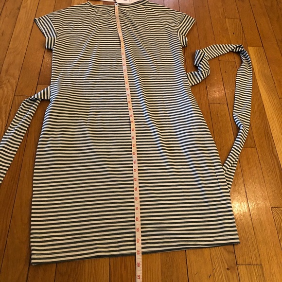 NWT Summer dress ( Color: A-navy green and white) - Picture 5 of 8